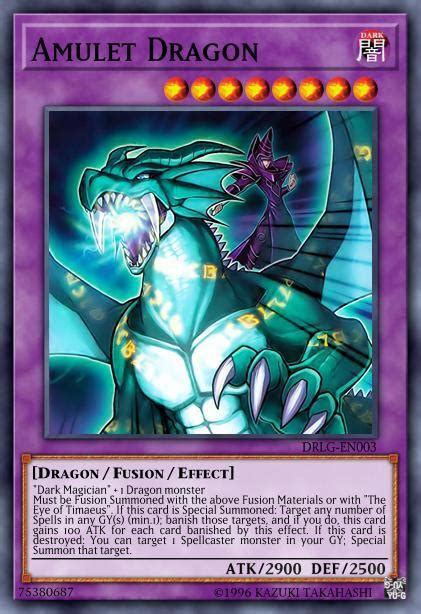 Yigioh amulet dragon